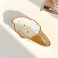 Ice Cone Brown Dish