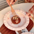 Pink Ribbon Plate