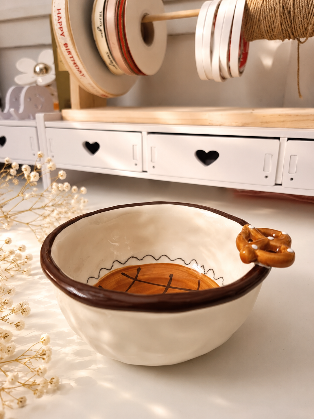 Waffle Pretzel Mini Bowl